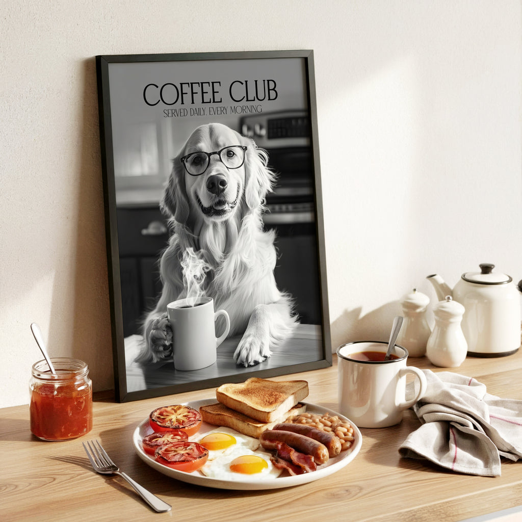 Chihuahua Coffee Club Print (A4, A5, 5x7, 4x6)
