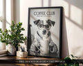 Jack Russell Coffee Club Print (A4, A5, 5x7, 4x6)