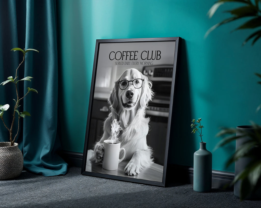 Chihuahua Coffee Club Print (A4, A5, 5x7, 4x6)