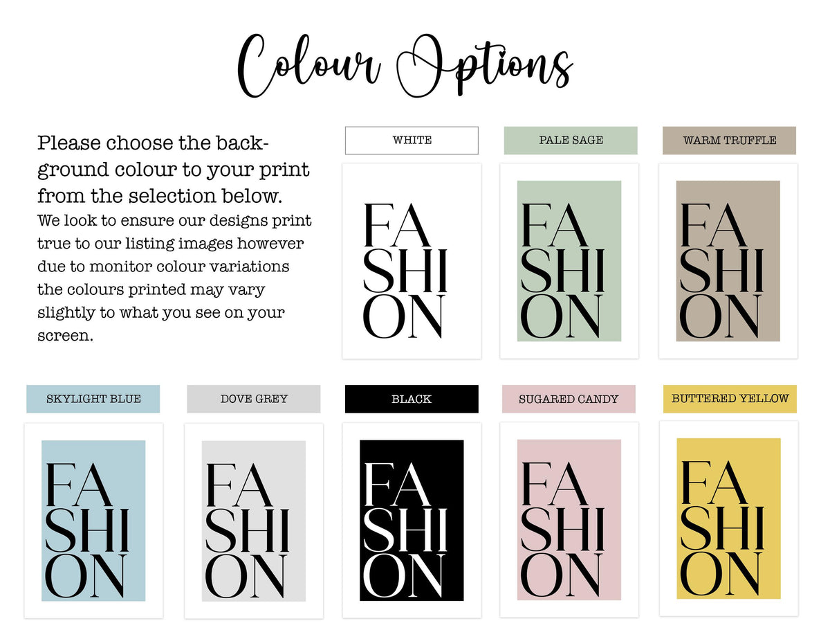 Fashion Wall Posters, Neutral Minimalist Typography Artwork, Fashion Bedroom Prints, Bold Gallery Wall Decor, Custom Poster Gift, A3 A4 A5