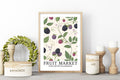 Fruit Market Print, Modern Blackberry Wall Art, Pretty Botanical Fruit Illustration, Neutral Farmhouse Home Gift, Nature Inspired Artwork