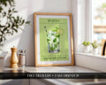 Mojito Cocktail Print, Mojito Cocktail Poster For Home Bar, Cocktail Wall Art For Kitchen, Poster Set Custom, Cocktail Recipe Art Print
