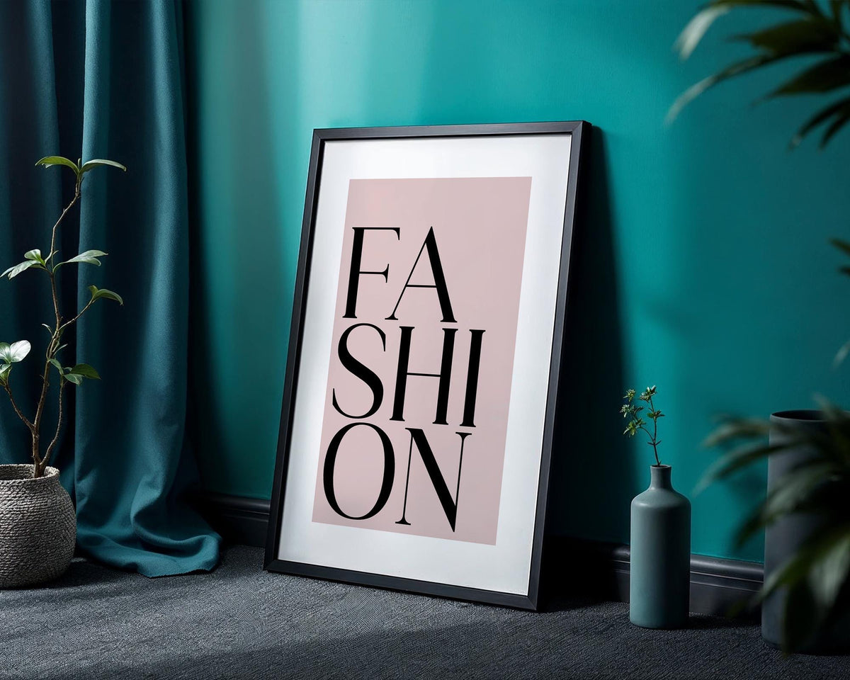 Fashion Wall Posters, Neutral Minimalist Typography Artwork, Fashion Bedroom Prints, Bold Gallery Wall Decor, Custom Poster Gift, A3 A4 A5