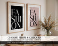 Fashion Wall Posters, Neutral Minimalist Typography Artwork, Fashion Bedroom Prints, Bold Gallery Wall Decor, Custom Poster Gift, A3 A4 A5