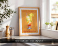Cocktail Print Sex On The Beach, Holiday Cocktail Poster, Kitchen Wall Art, Home Bar Decor, Colourful Retro Home Decor, Girly Bar Cart Art